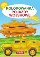 Pojazdy wojskowe. Kolorowanki