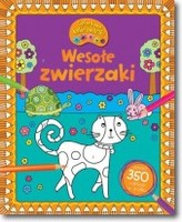 Cyferkowe kolorowanki. Wesołe zwierzaki