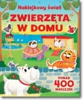 Naklejkowy świat zwierzęta w domu