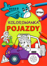 Kolorowanka - Pojazdy