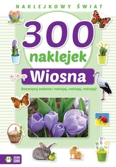 Naklejkowy świat 300 naklejek Wiosna