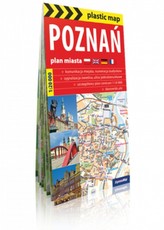 Plan miasta Poznań 1:20 000  foliowany