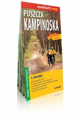 Puszcza Kampinoska. Laminowana mapa turystyczna 1:40 000
