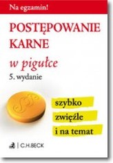 Postępowanie karne w pigułce