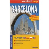 Plan Miasta. Barcelona Laminowana midi 1:20 000