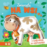 Na wsi. Zwierzęta - książka z szablonami