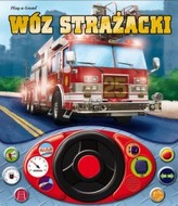 Wóz strażacki + kierownica książeczka dźwiękowa