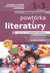 POWTÓRKA Z LITERATURY SZKOŁA PODSTAWOWA KLASY 1-3