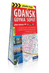 Gdańsk Gdynia Sopot plan Trójmiasta 1:26 000
