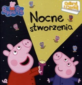 Świnka Peppa. Nocne stworzenia. Odkryj i czytaj