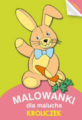 Malowanki dla malucha. Króliczek