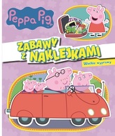 Świnka Peppa. Wielkie wyprawy. Zabawy z naklejkami