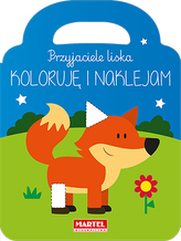 Przyjaciele liska. Koloruję i naklejam