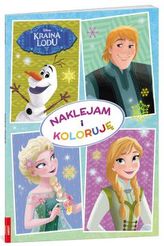 Kraina Lodu Naklejam i koloruję NAK-3