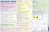 Podkładka 3W Wzory matematyczne ALGEBRA