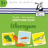 ODKRYWAM ŚWIAT WARZYWA PORADNIK + KARTY OBRAZKOWE KAPITAN NAUKA WYD. 2