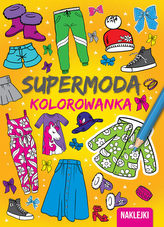 Supermoda. Kolorowanka