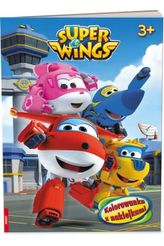 Super Wings Kolorowanka z naklejkami NA-302