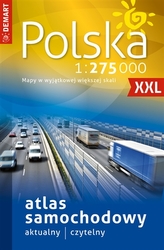 POLSKA ATLAS SAMOCHODOWY 1:275 000