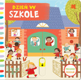 Dzień w szkole. Pociągnij-przesuń