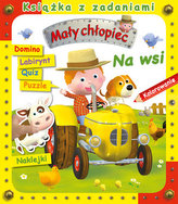 Na wsi. Książka z zadaniami. Mały chłopiec