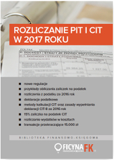 ROZLICZANIE PIT I CIT W 2017 ROKU