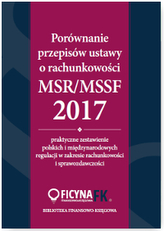 PORÓWNANIE PRZEPISÓW USTAWY O RACHUNKOWOŚCI I MSR/MSSF 2017 WYD. 3