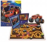 BLAZE I MEGAMASZYNY MOC ZABAWY + 12 FIGUREK I MATA DO ZABAWY Blaze i megamaszyny moc zabawy + 12 fi