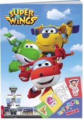 Super Wings Kolorowanka i naklejki DPN-301