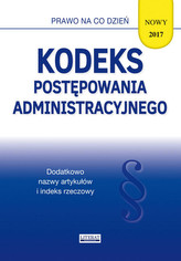 Kodeks postępowania administracyjnego 2017