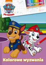 Psi Patrol. Dodaj Kolorów! Kolorowe wyzwania
