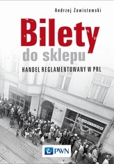 BILETY DO SKLEPU HANDEL REGLAMENTOWANY W PRL