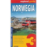 Explore! guide light. Norwegia, przewodnik + mapa