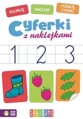 Kolorowa Akademia. Cyferki z naklejkami