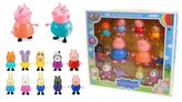 Świnka Peppa Zestaw 12 figurek - rodzina i przyjaciele