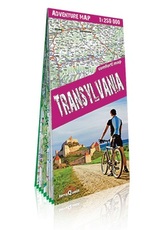 adventure map Transylwania. Laminowana mapa samochodowo-turystyczna 1:250