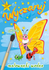 Malowanki wodne. Wyczaruj owady