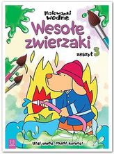 Malowanki wodne. Wesołe zwierzaki zeszyt 3