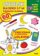 Angielski dla dzieci 3-7 lat. Zeszyt 25. Ćwiczenia z królikiem Lolkiem