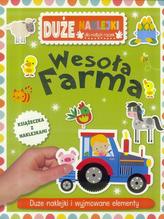 Duże naklejki dla małych rączek - Wesoła farma