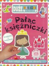 Duże naklejki dla małych rączek -Pałac księżniczki