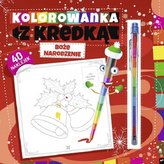KOLOROWANKA Z KREDKĄ BOŻE NARODZENIE PRYZMAT 9788365313959