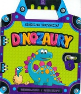 KSIĄZECZKA SKRZYNECZKA DINOZAURY AKSJOMAT 9788381063036