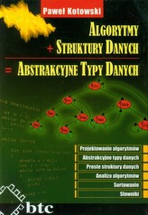 Algorytmy + struktury danych = abstrakcyjne typy danych