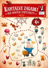 KAPITALNE ZAGADKI DLA MAŁ. SPRYCIARZY 4+ KAPITAN NAUKA 9788366053250