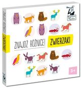 ZNAJDŹ RÓŻNICĘ! ZWIERZAKI KAPITAN NAUKA 9788366053076