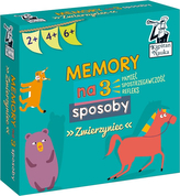 MEMORY NA 3 SPOSOBY ZWIERZYNIEC WYD.II KAPITAN NAUKA 9788377888780