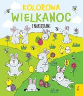 KOLOROWANKA WIELKANOC Z NAKLEJKAMI 9788328065987
