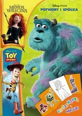 Disney Pixar filmy. Kolorowanka i naklejki (DPN-8)