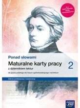 Nowe język polski era ponad słowami maturalne karty pracy część 2 zakres podstawowy i rozszerzony 63335